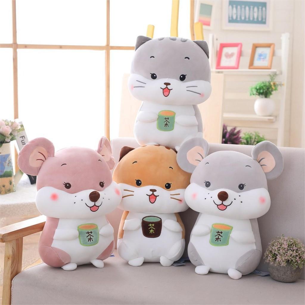 And Soft Cuddly Cartoon Tea Mouse Plush Doll Gift For Kids And Collectors