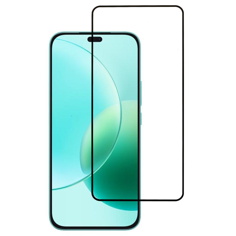 

For Honor 400 Lite Screen Protector Silk Printing Full Glue HD Clear Screen Film As Shown A