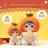 Mofusand Shark Cat Persimmon Head Cover Cat And Peanut Plush Pendant For Kids