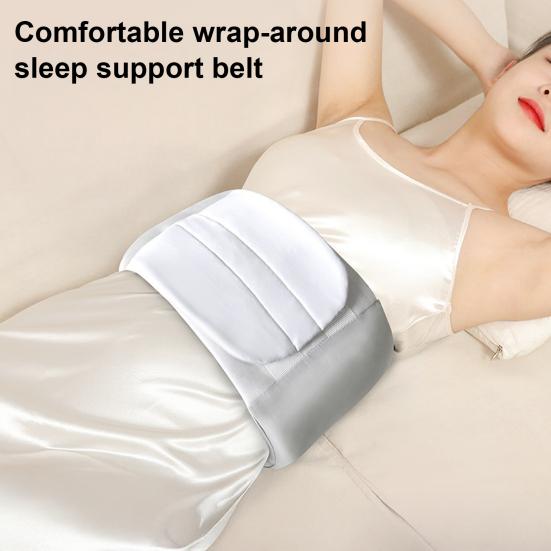 Sleeping Lumbar Support Pillow 360 Degrees Wrap Around Adjustable Lumbar Support Cushion Lower Back Sciatic Nerve Pain Relief Soft Waist Pillow