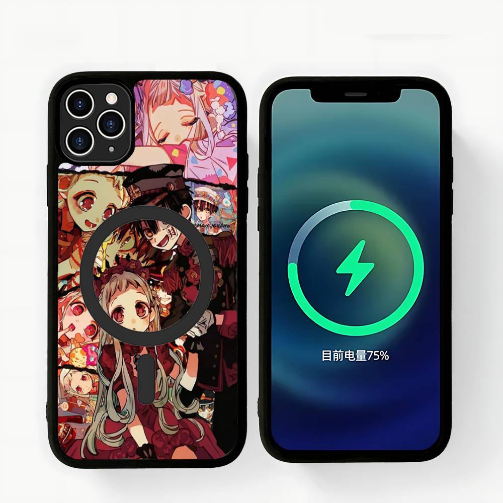 Toilet Bound Hanako Kun Anime Phone Case For IPhone 17 16 15 14 13 12 11 Pro Max For Magsafe Wireless Charger Cover