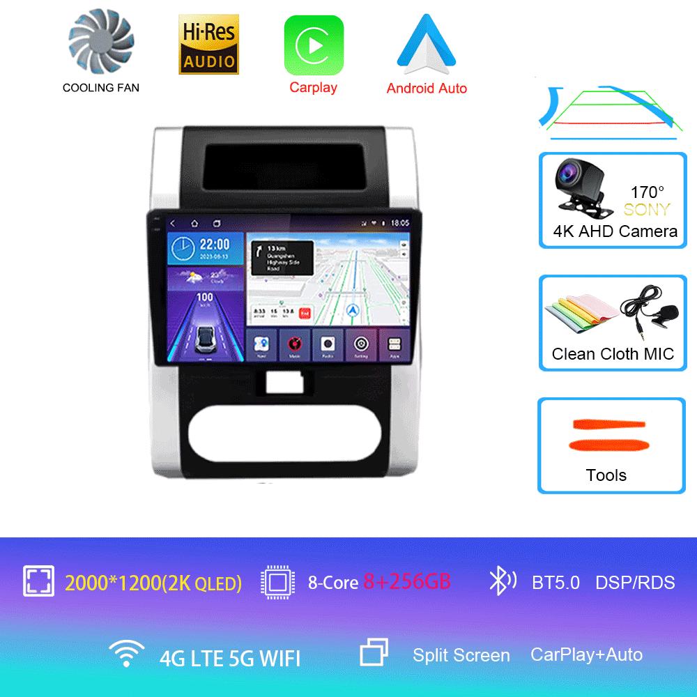 Android 14 for Nissan X-Trail X Trail XTrail 2 T31 2007-2015 4G Car Multimedia GPS Voice Wireless CarPlay Autoradio Navigation