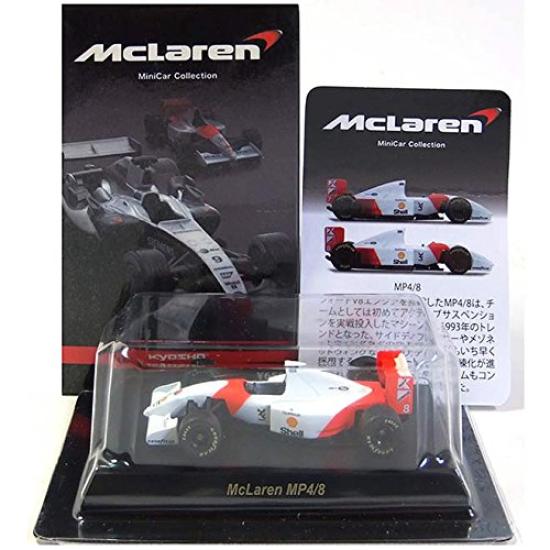 

Коллекция миниатюрных автомобилей Kyosho McLaren Hakkinen [9] 1/64 MP4/8 №7 (Отдельный предмет)
