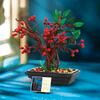 Non-Toxic 879Pcs Hypericum Potted Building Blocks Flower Bonsai Model Bricks Desktop Decoration Kids Educational Assembly Toy Holiday Gift