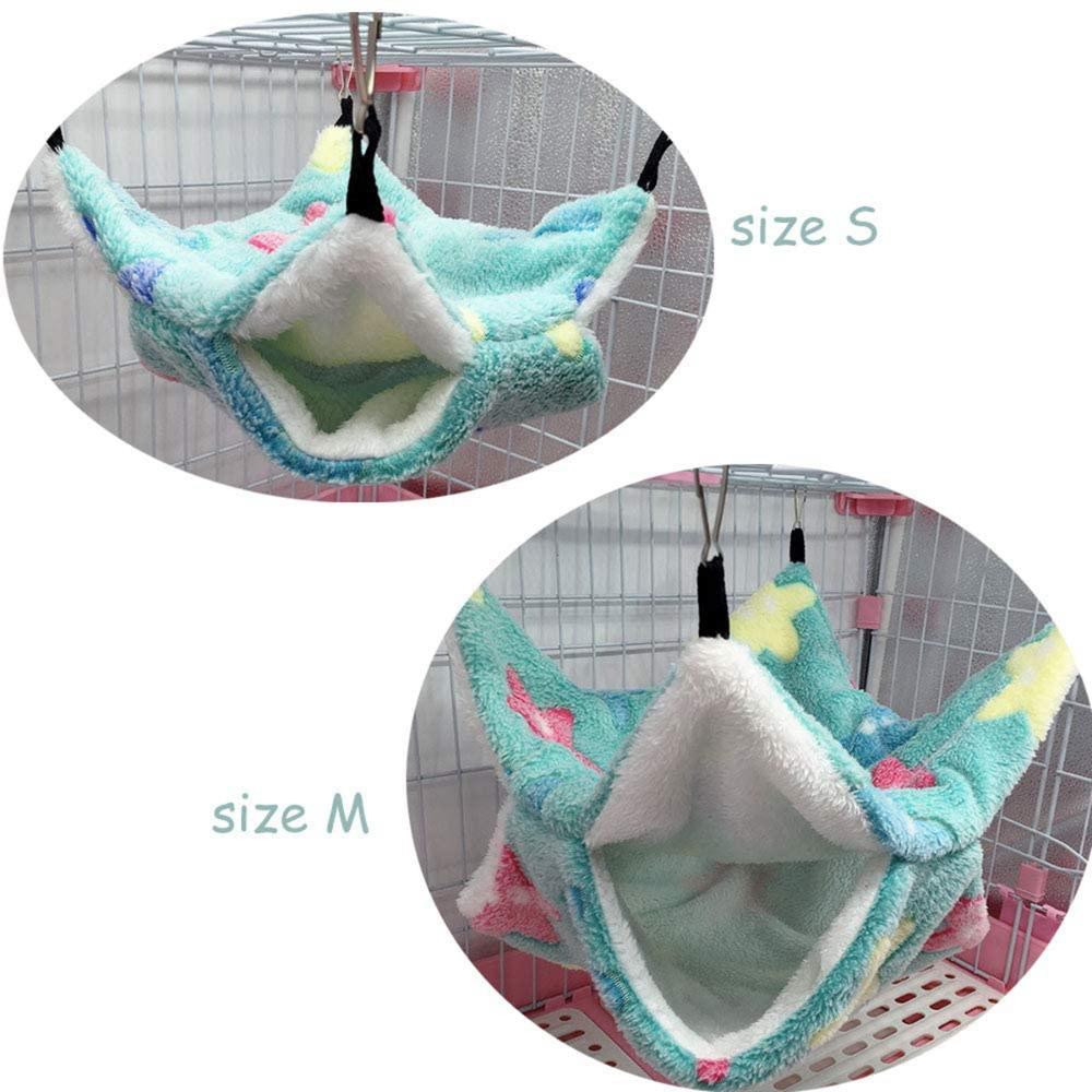 Winter Squirrel Playing Comfortable Hut Sleeping Warm Bunkbed Hamster Bed Pet Tent Parrot Hammock