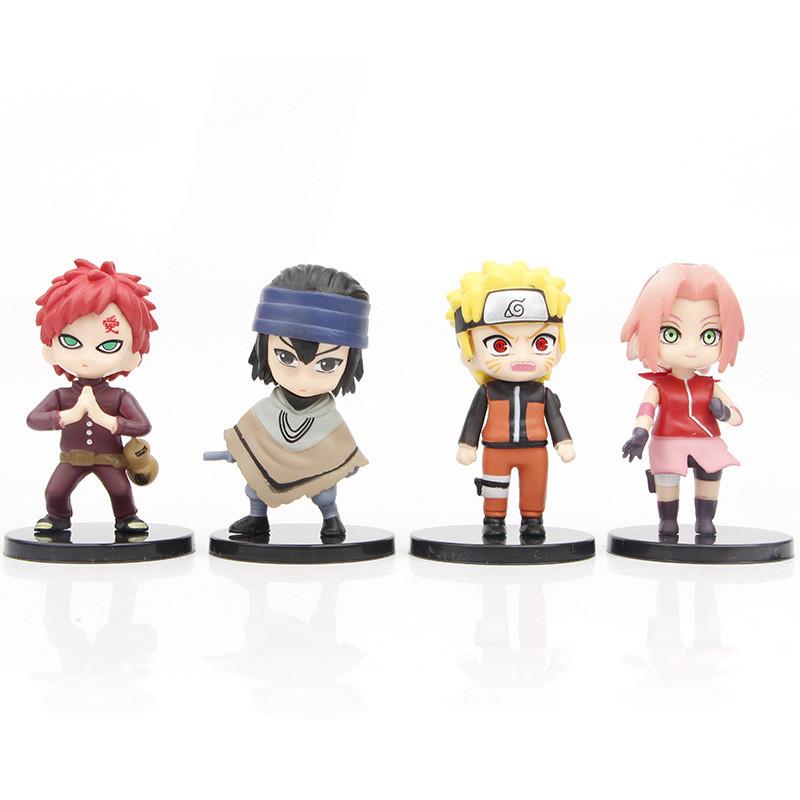 Pvc Unique Naruto Collectibles With Cute 7cm Designs Perfect For Home Decor