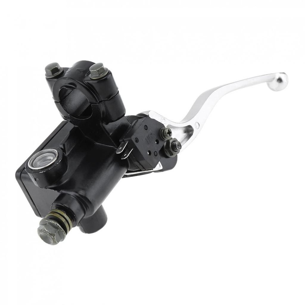 22MM M8 / M10 Motorcycle Upper Front Brake Clutch Master Cylinder CNC Clutch Pump Reservoir Pump Lever Left Right Fit for HondaGood Product