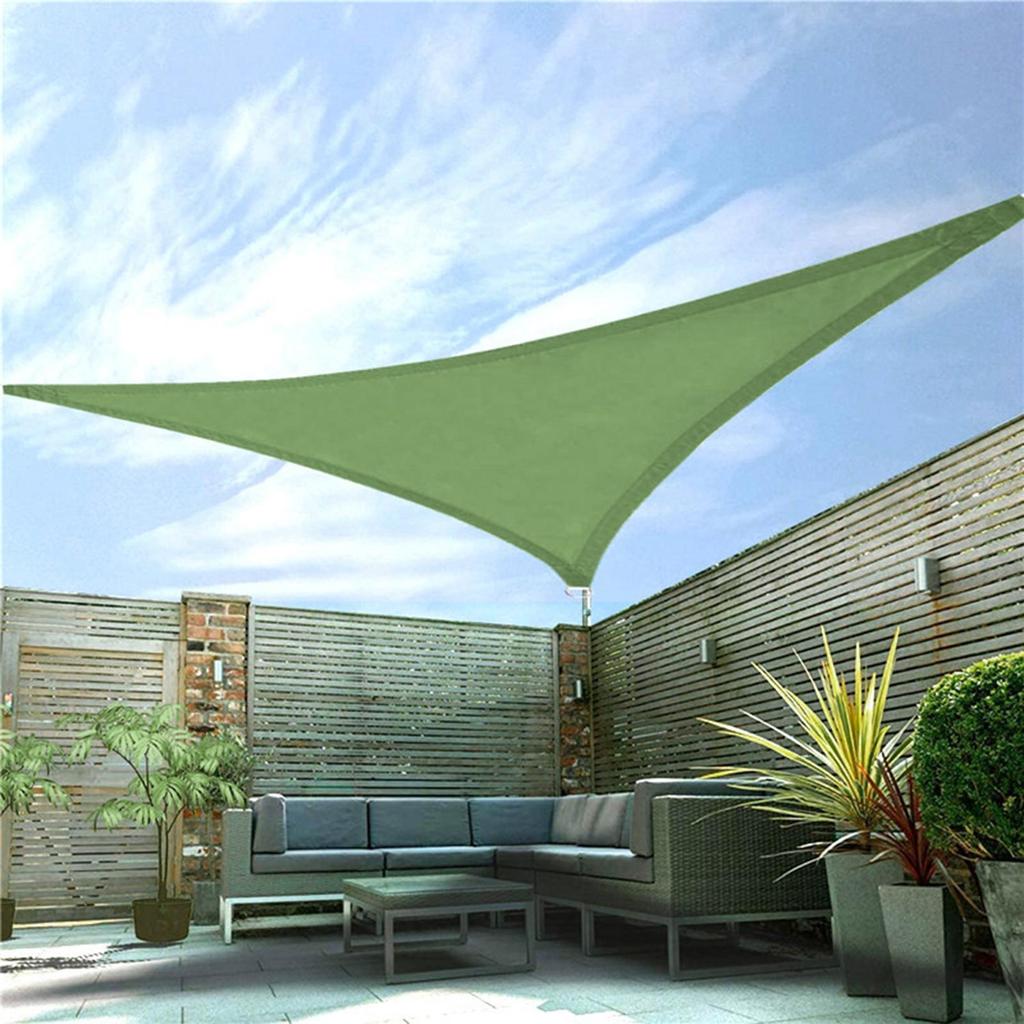 Shade Sail Anti- Waterproof Reinforced Edge Webbing Outdoor Garden Net Cover for Yard Swimming Pools Facility Outdoor