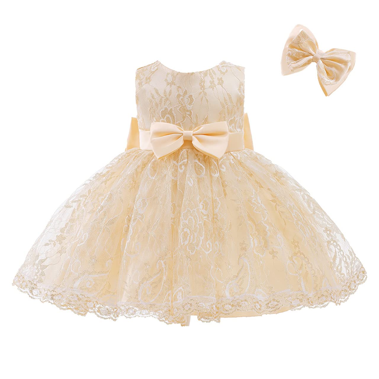 

Karwavyi Baby Ceremony Formal Dress with Perfect for Commemorative Shrine and Other Perfect as a Gift Children s Dress, Dress, Dress, Ribbon,