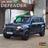Bburago 1:24 Land Rover Defender 110 SUV Modèle de Voiture en Alliage Métal Moulé sous Pression Véhicules Tout-Terrain Modèle de Voiture Simulation Jouet pour Enfants Cadeau