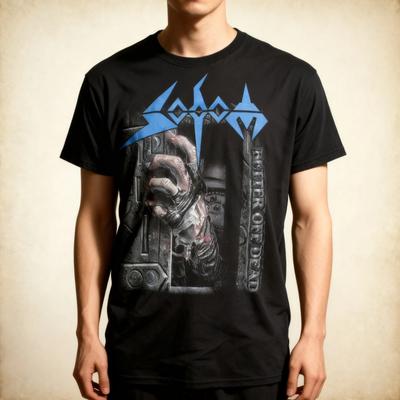 Vintage SODOM BETTER OFF DEAD KREATOR TANKARD Black Men S-234XL T-shirt