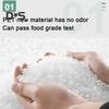 Clear Food Container with Lid Clip Spoon 5 Compartments Outdoor Picnic Fruits Vegetables Freshness Keeping Spice Condiment Storage Box Divided Tray