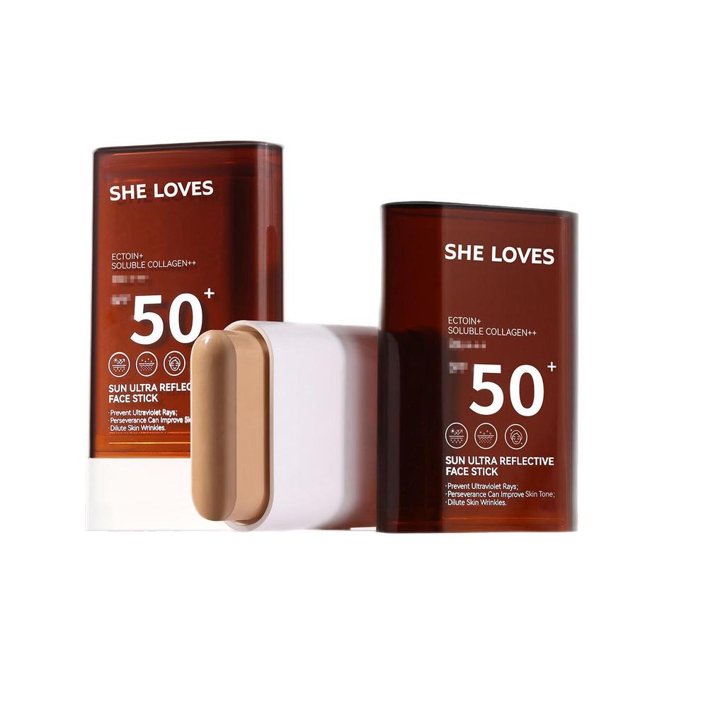 Exclusive 50+ SPF Sunscreen Foundation Stick - Long-lasting, Non-transfer, Lightweight Concealer