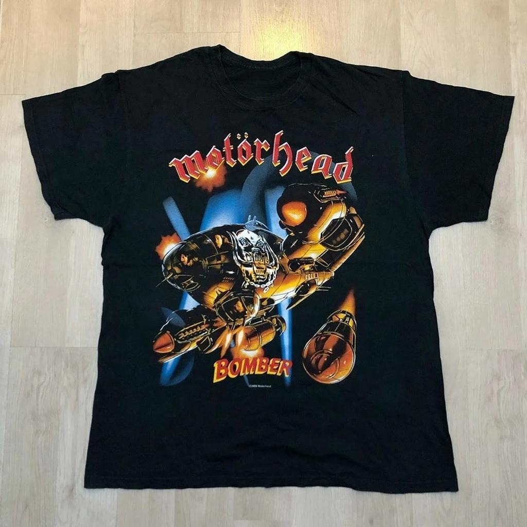 Motorhead Cotton Black T-Shirt – Iconic Heavy Metal Band Rock Punk Style Unisex T-Shirt