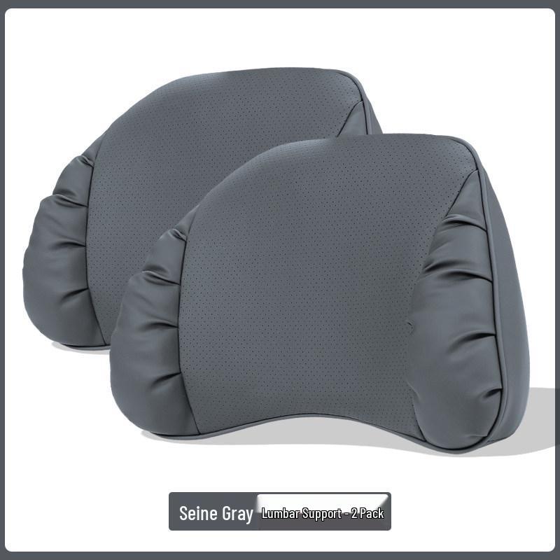 Mercedes-Benz & BMW Dual-Use Car Neck & Lumbar Support Pillow Set