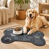 Eco-Friendly Quick-Dry Pet Placemat Easy Clean Waterproof Feeding Mat Absorbent Material Cartoon Pet Mat Indoor