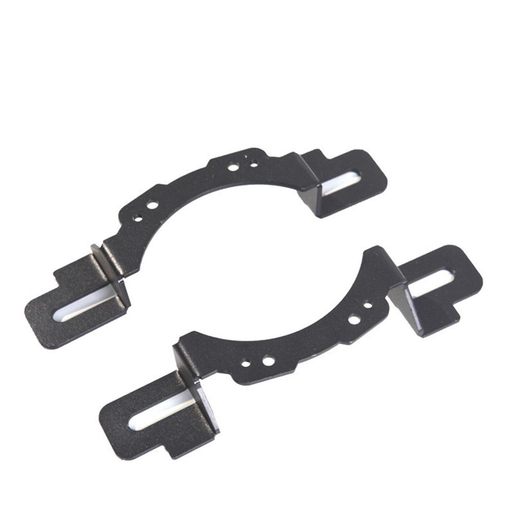 2X 4" Led Fog Light Hidden Mount Brackets For Jeep Wrangler Jk 13-17 10Th Bumper