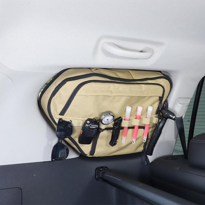 Pentru Toyota Land Cruiser Prado Fj150 150 2010- Geantă de depozitare laterală dreapta portbagaj mașină Geantă de depozitare Accesorii interior mașină