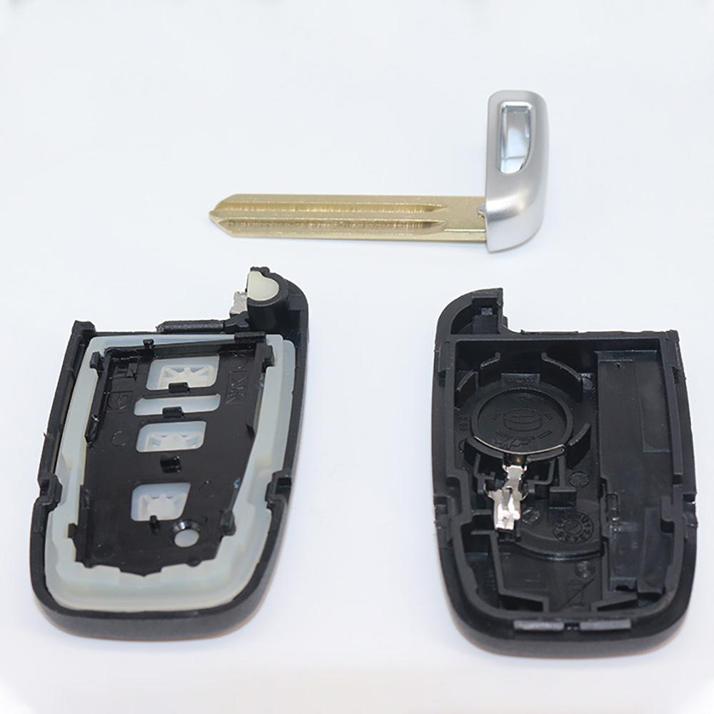 Remote Control Key Housing Shell 3 Button HYN14 For Hyundai Azera Sonata Kia Rio