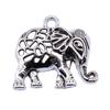 Retro Elephant Charms Alloy Animal Pendants For Jewelry Making Handmade Supplies