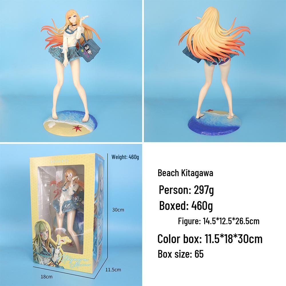 Kusuguri Anime Beach Kitagawa Marin Cosplay Doll Ornament