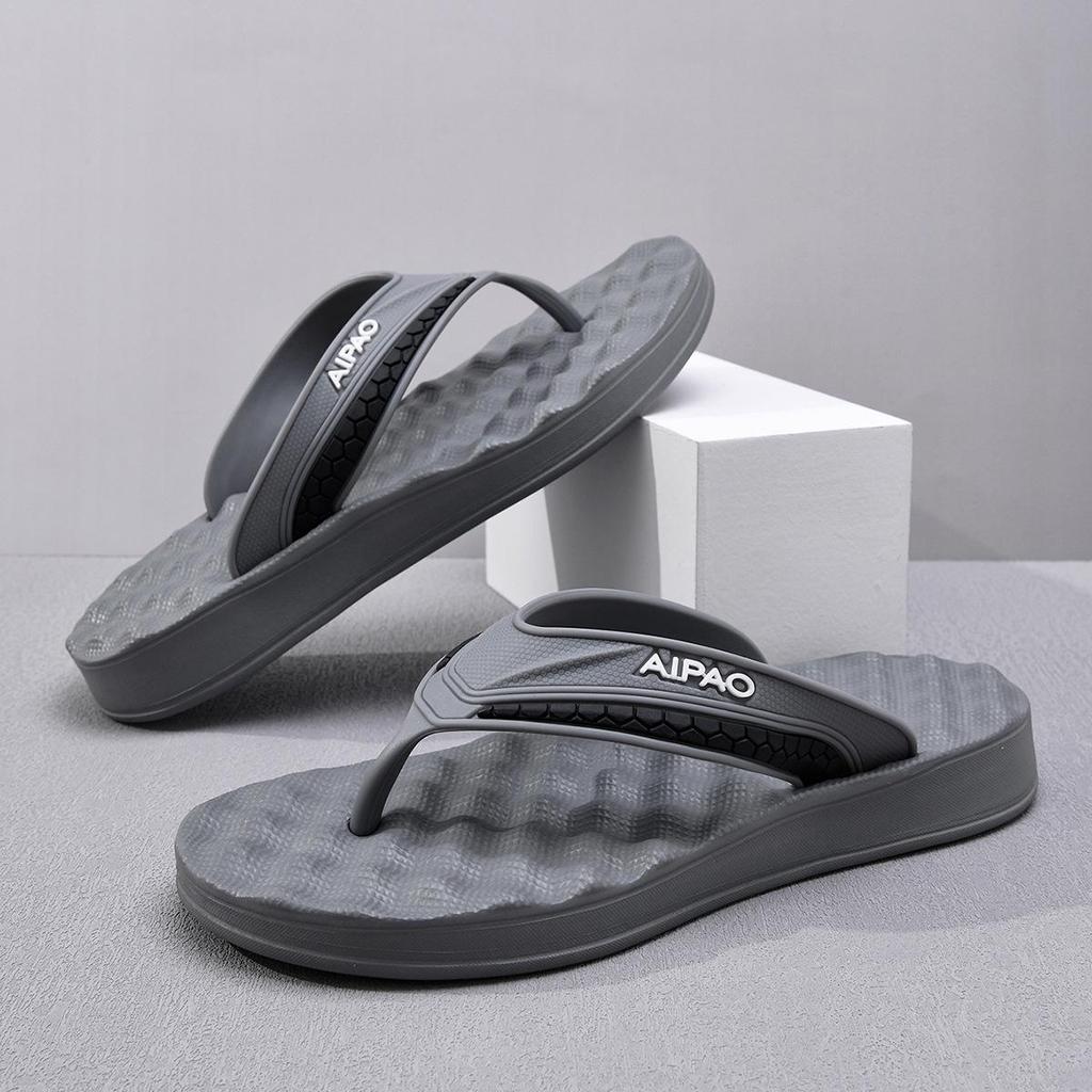 Men's Anti-Slip Massage Flip-Flops for Outdoor Beach Wear