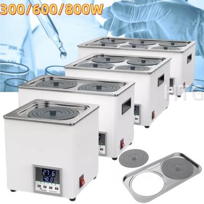 220V Laboratory Digital Electric Heater Thermostat Water Bath Heater 300/600/800W