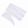 Damen Soft Spa Bad Body Wrap Set Handtuch Bademantel mit schnell trocknender Haartrocknungskappe Weiß