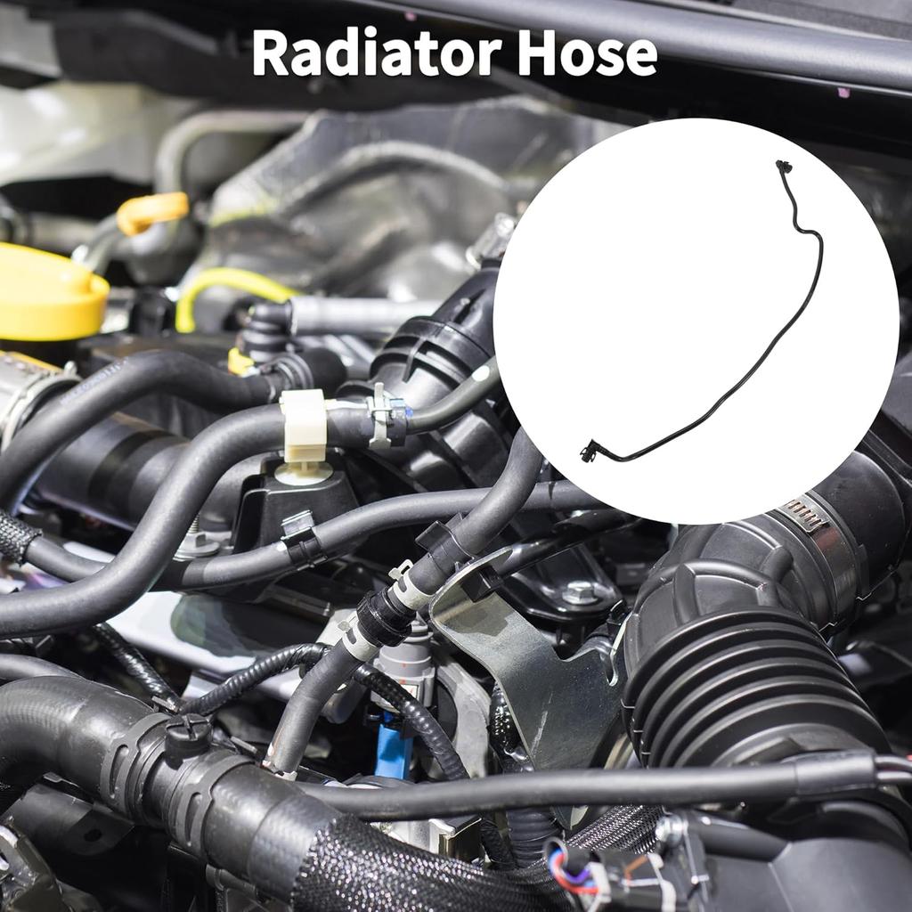 Radiator Hose for Land Rover Discovery 2017-2020 for Land Rover Range Rover Good Sealing No.LR077702/LR081659/LR034648 Upper Vent Reservoir Hose