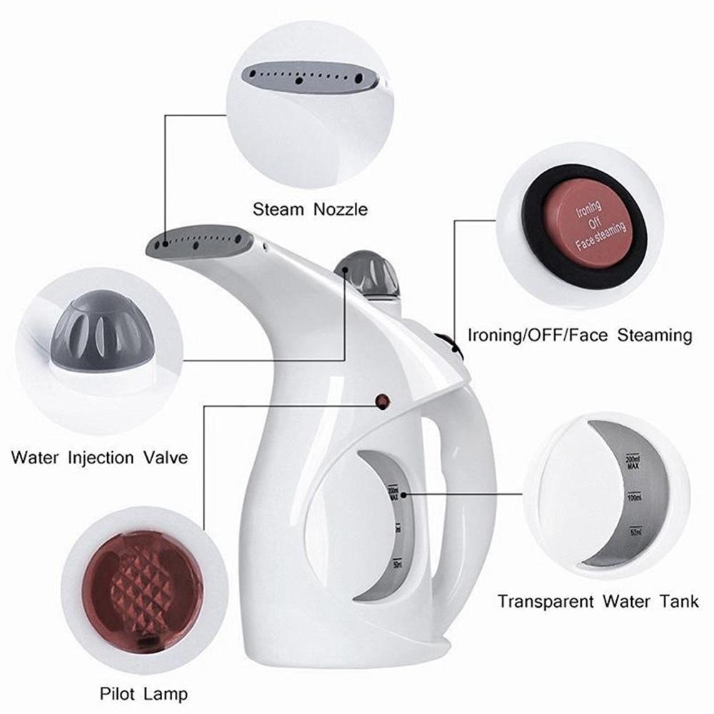 handheld garment & facial steamer