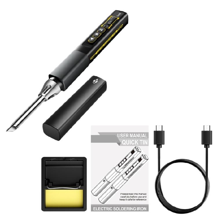 Mini Electric Soldering Iron 96W Adjustable Temperature Fast Heating Portable Digital Display Welding Iron Tool Kits