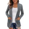 Women's Cardigan Casual Lightweight Knit Cardigan Sweaters Of Female