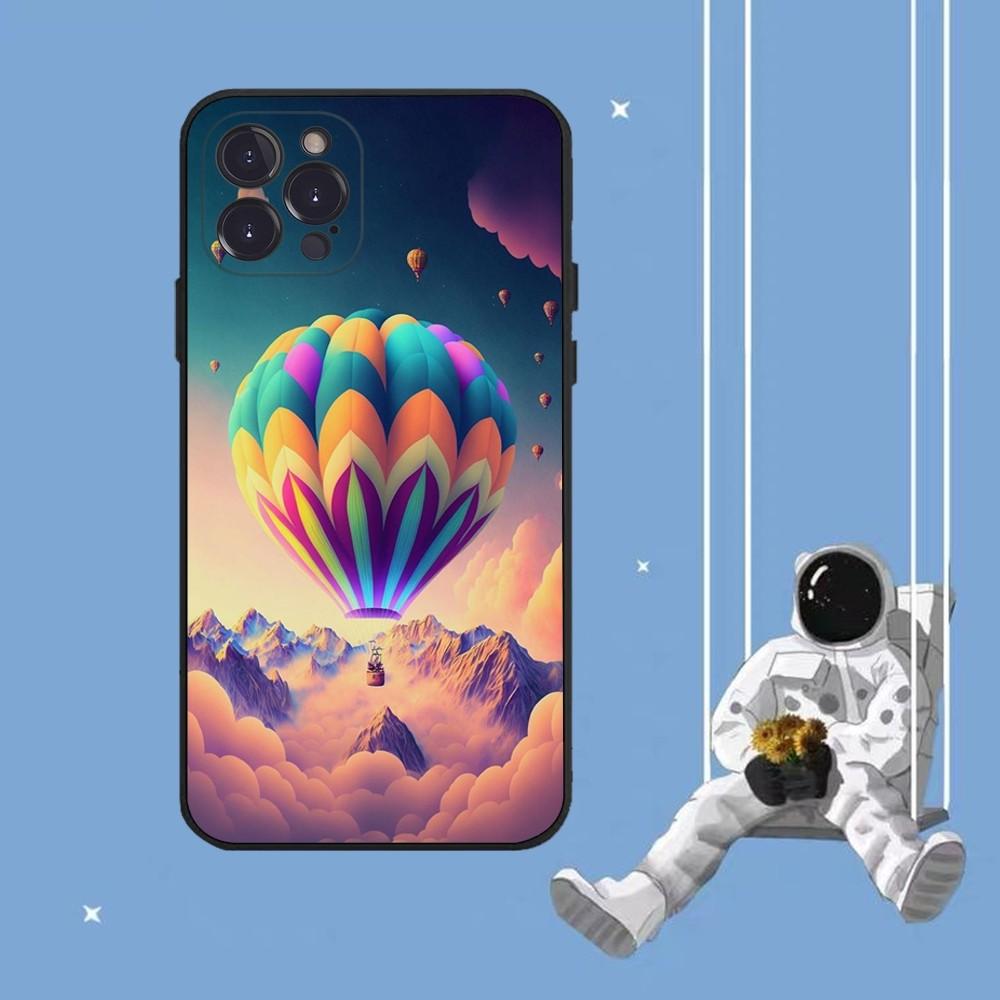 Hot Air Balloon Phone Case For iPhone 14 11 12 13 Mini Pro XS Max Cover 6 7 8 Plus X XR SE 2020 Funda Shell