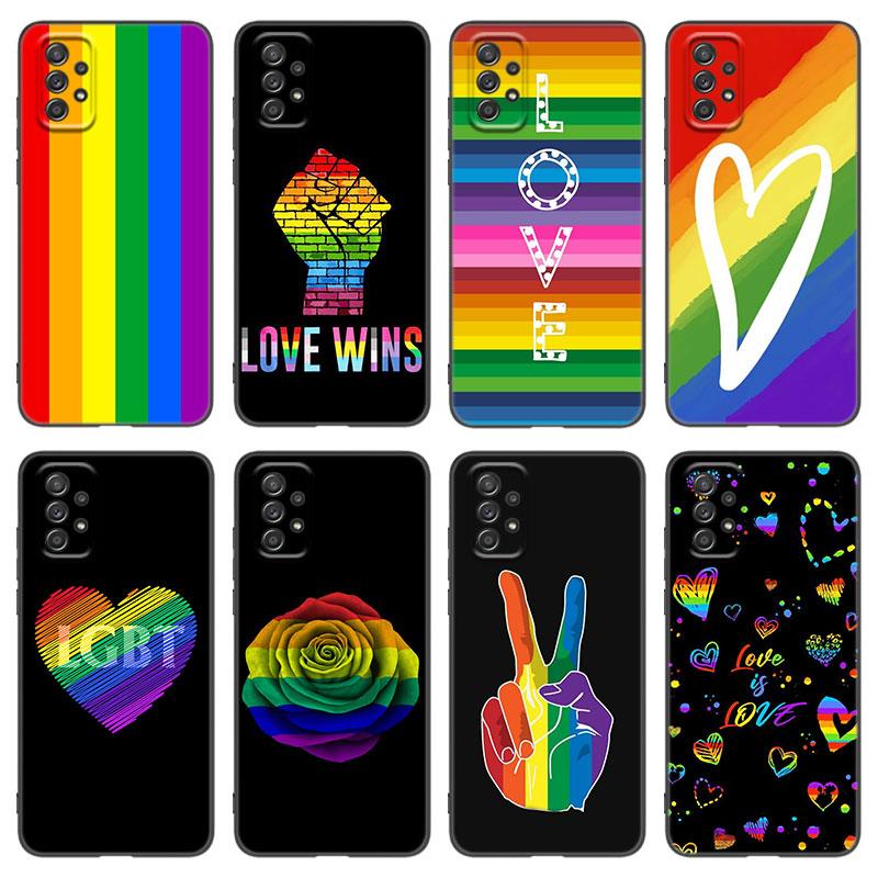 

Чохол Gay Lesbian LGBT Rainbow Pride для Samsung A21 A30 A50 A52 S A13 A14 A22 A23 A32 A53 A73 5G A11 A12 A31 A33 A51 A70 A71 A72 Samsung A04 4G