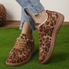 Mode Leopardenmuster Flache Turnschuhe Frauen Leichte rutschfeste Laufschuhe Frau Lässige Weiche Sohle Walking Trainer Weiblich