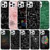 Physics Chemical Mathematics Phone Case For IPhone 16 17 Air 16E 15 14 Plus 13 Mini 12 11 Pro Max 7 8 + SE 2020 Soft TPU Back Co