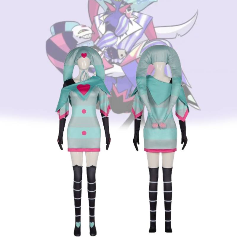 Hazbin Hotel Cosplay Set Stylish And Comfortable Classic Costumes Halloween