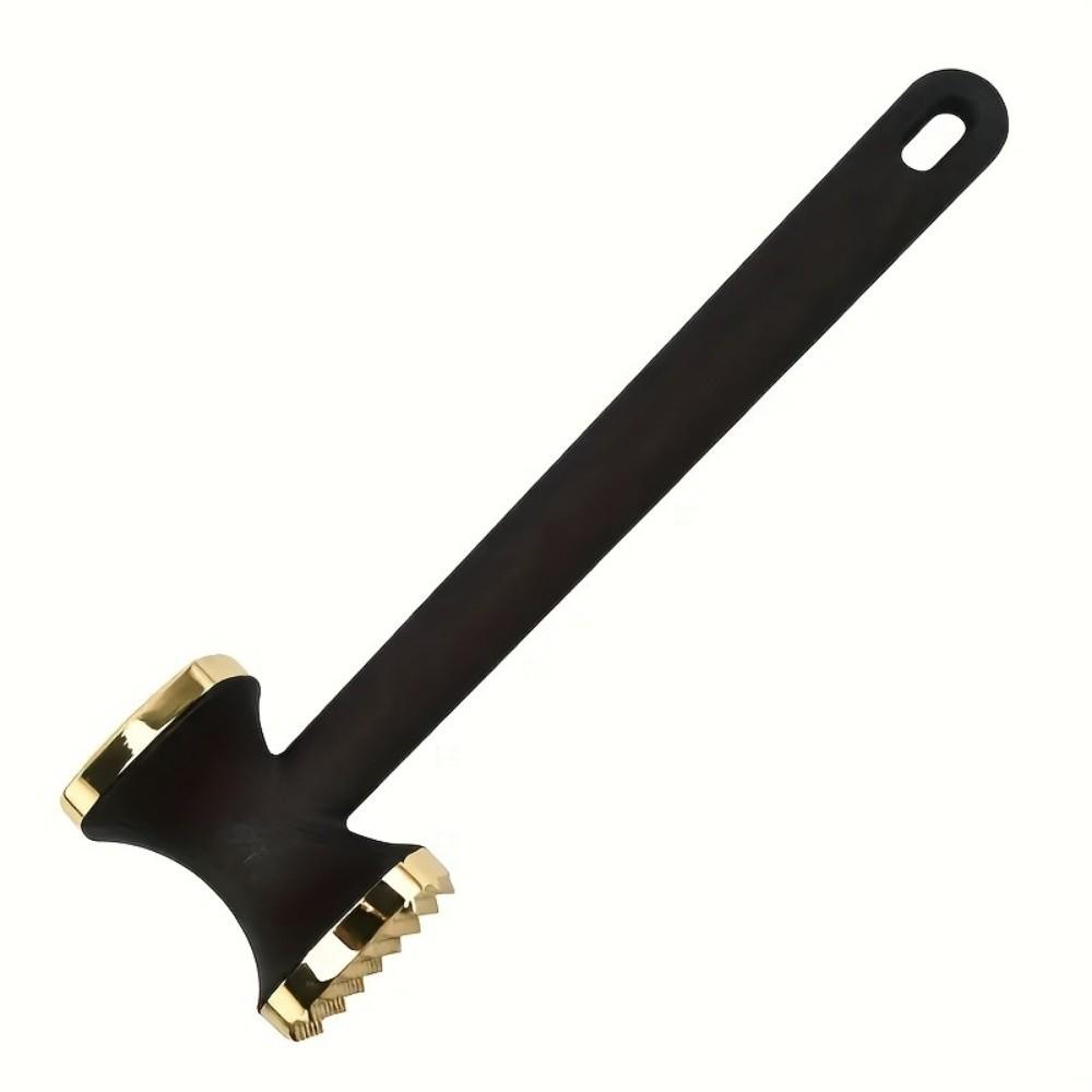 

Heavy Duty Steak Meat Hammer Stainless Steel Head Beef Hammer New Pork Chops Hammer Kitchen Tools золотой