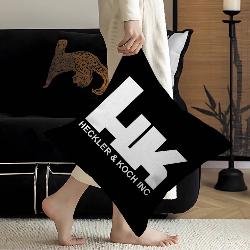 H-Hecklers Kochs Personalized Pillow Dust Cover Bedroom Kids Party Decoration Pillowcase Birthday Children Gift