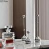 Minimalistisk Silver Ljusstake Legering Ljusstake Bordsdekoration Silver Romantisk Ljusstake Vaxsmältare Doftspridare