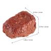 JOINPAYA Set of 7 Beef Block Models, 3.50 X 2.00 X 2.00 Cm, Food Samples, Meat Models, Pretend Play Kitchen Props, Perfect for Restaurant and Home