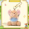 Genuine Winnie The Pooh Piglet Tigge Eeyore Plush Keychains Small Pendant School Bag Hanging Christmas Birthday Gifts Kids Toys