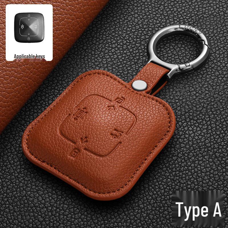 Zeekr Key Case: Fits 25 Models Including 007GT, 7X, 001, 007, X, MIX, 009 - Simple Buckle