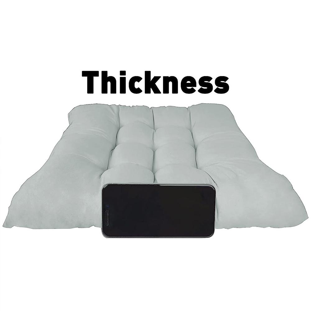 Chair Cushion Home Office Seat Cushion with Ties Thickened Car Cushion for Indoor Outdoor