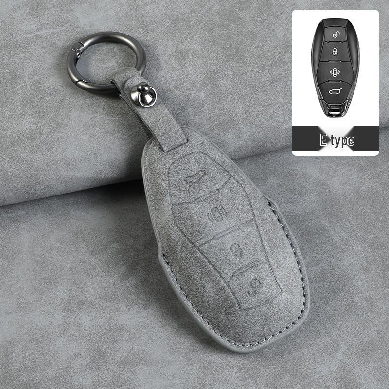 Sheepskin Key Case & Accessories: Compatible with Hongqi H6, HS5, H5, H9, EH7, HS3, HQ9