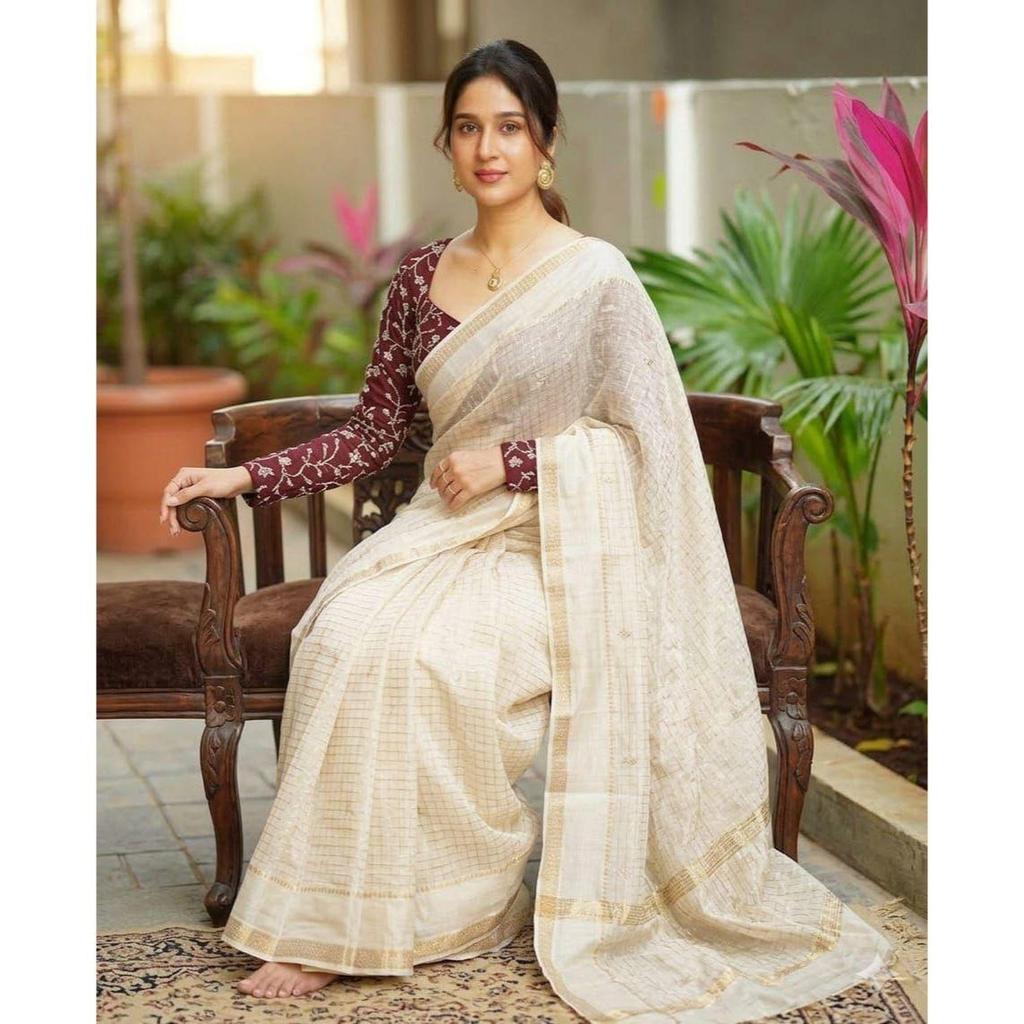 Grand Launch Party Wear Viscose Saree - Velvet Shine Sequin Edition