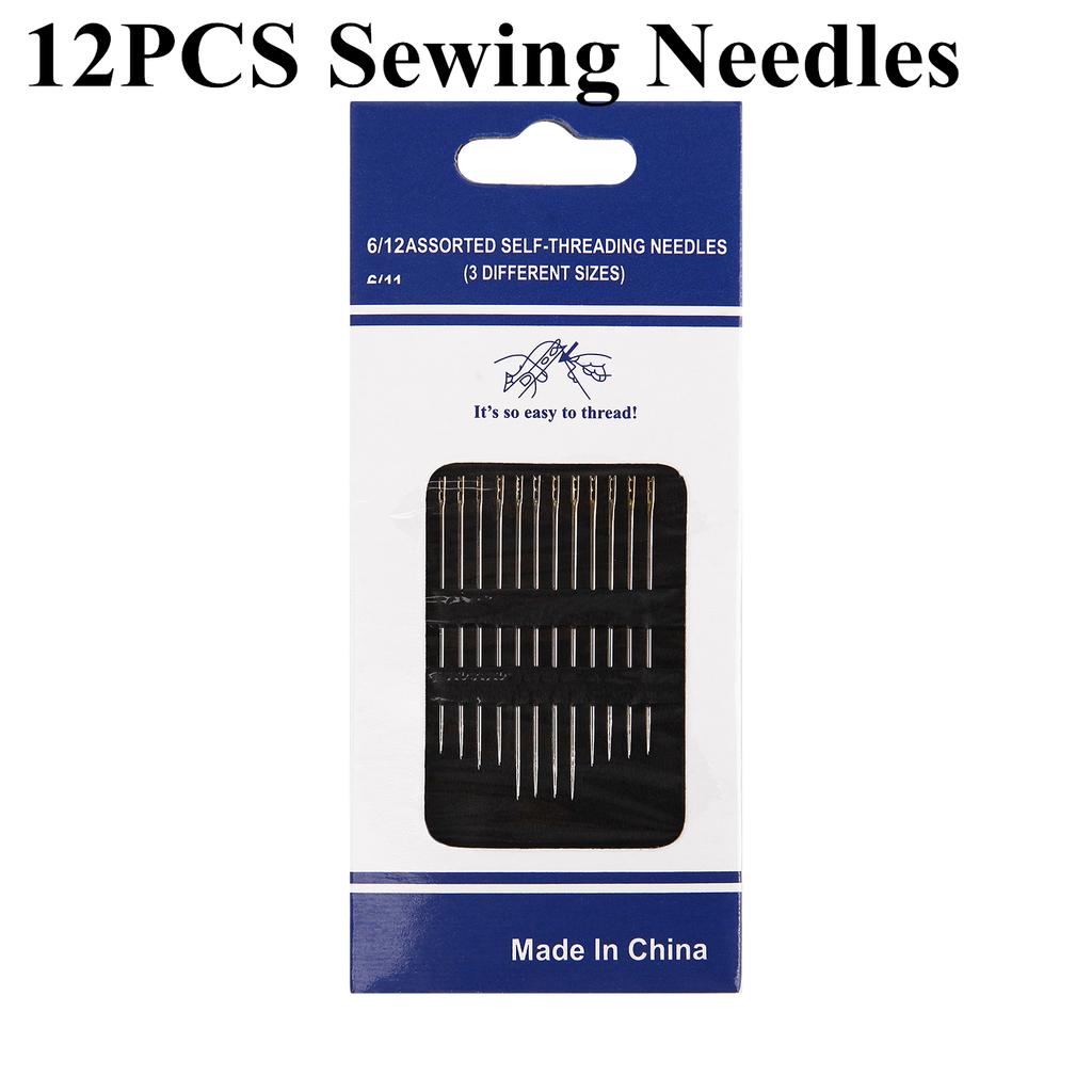 Conjunto de Canetas de Bordado Mágico de Metal Agulha de Bordado Ferramenta de Tecelagem Silicone Fantasia 1*Caneta de Bordado+4*Agulhas Ferramentas de Tricô e Costura