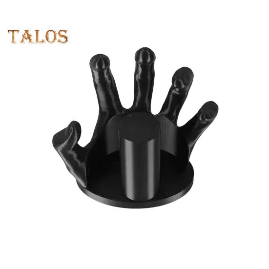 

Готический держатель для туалетной бумаги, настенный держатель для туалетной бумаги из смолы, 3D-держатель для туалетной бумаги в виде руки-призрака для домашнего декора ванной комнаты чёрный