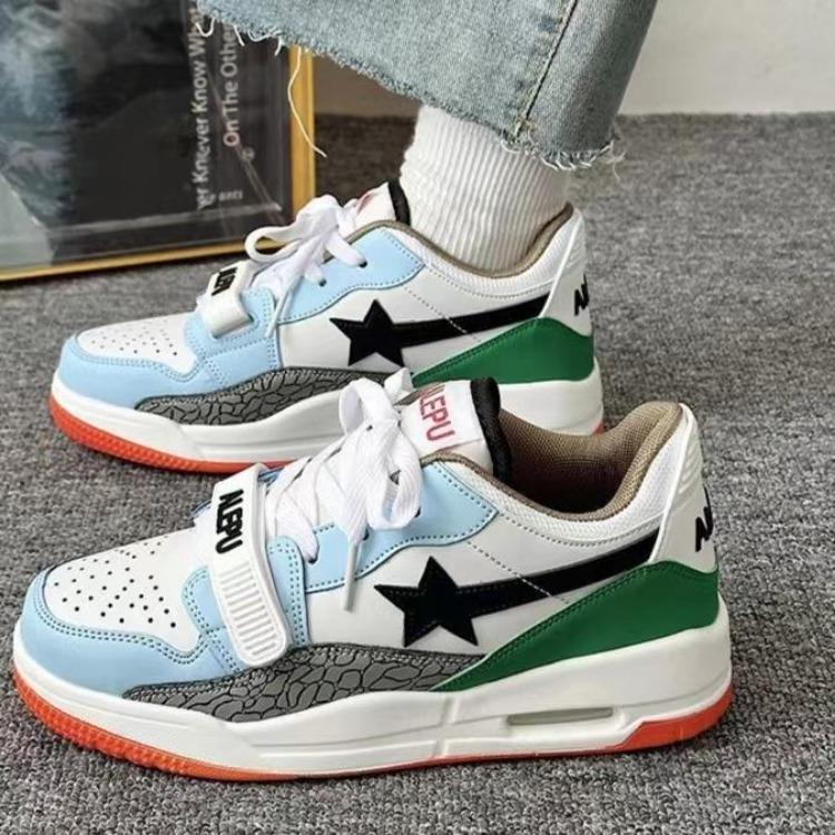 Damen Leder High Top Sneaker Hohe Qualität Mode Laufschuhe für Damen Rutschfester Damen Sport Freizeitschuh Zapatillas Hombre