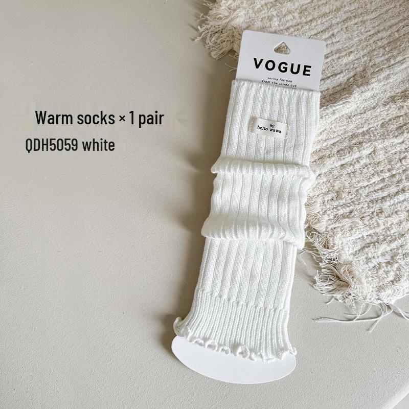 

Thickened Lolita Toddler Leg Warmers - Infant Scrunch Socks for Girls (Spring/Winter) One Size